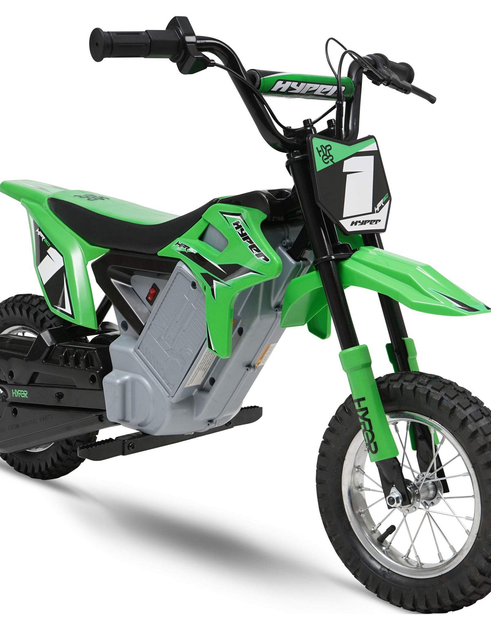 HPR 350 Dirt Bike 24 Volt Electric Motorcycle in Green